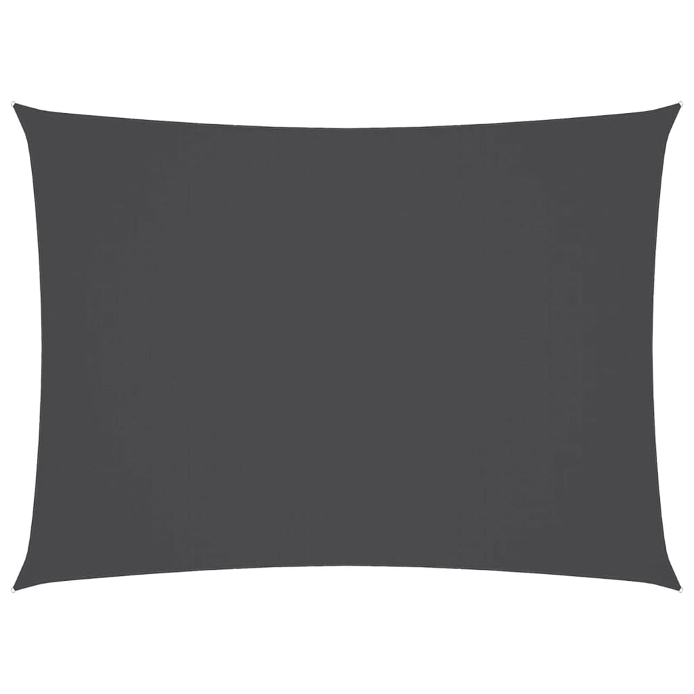 vidaXL Sun Shade Sail Oxford Fabric Rectangular 2.5x4.5 m Anthracite