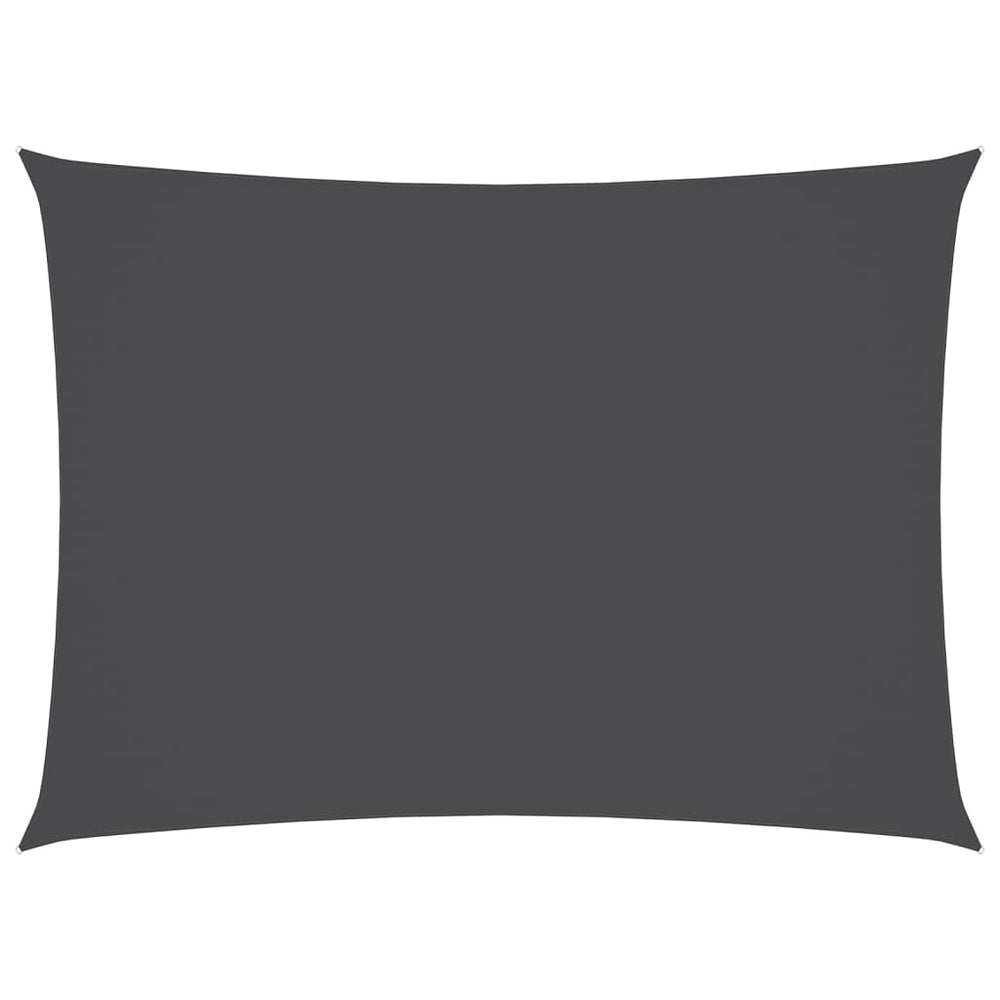 vidaXL Sun Shade Sail Oxford Fabric Rectangular 3x4.5 m Anthracite