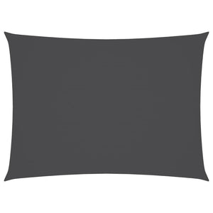 vidaXL Voile d'ombrage Tissu Oxford Rectangulaire 3x4,5 m Anthracite
