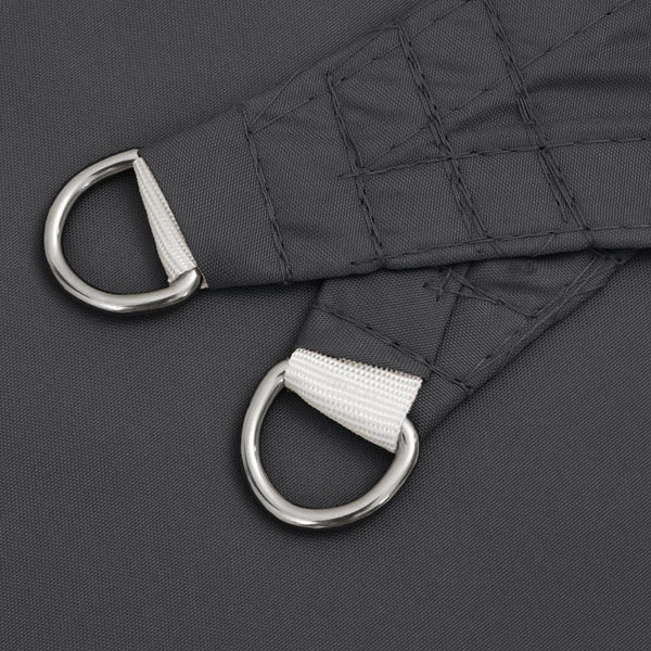 vidaXL Voile d'ombrage Tissu Oxford Rectangulaire 3x4,5 m Anthracite