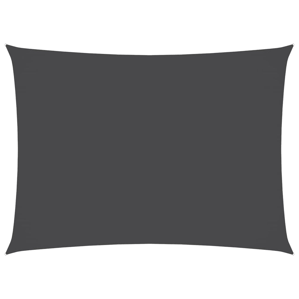 vidaXL Sun Shade Sail Oxford Fabric Rectangular 3x5 m Anthracite