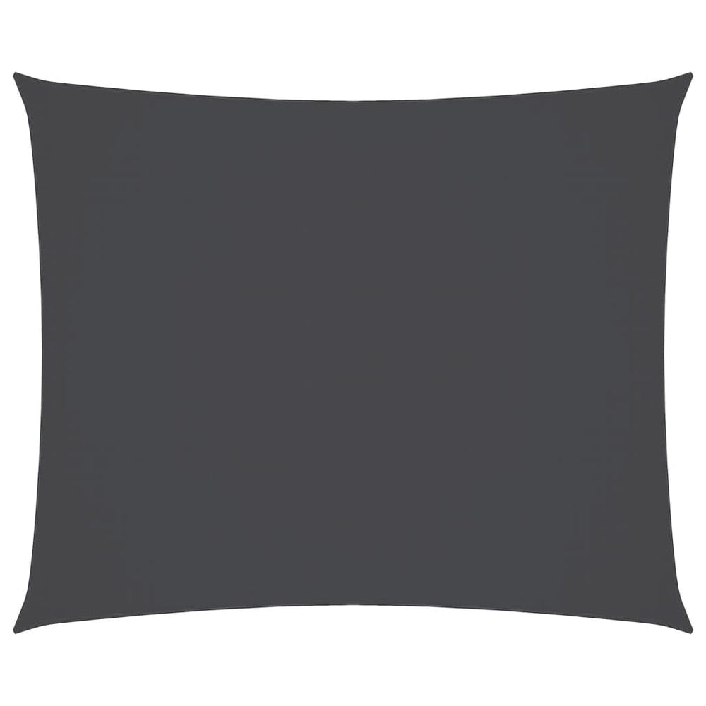 vidaXL Sun Shade Sail Oxford Fabric Rectangular 3.5x4.5 m Anthracite