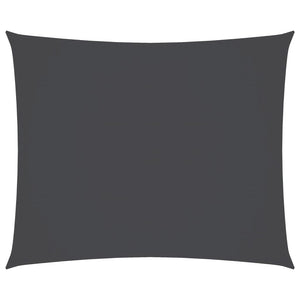 Sonnensegel Oxford-Gewebe Rechteckig 3,5x4,5 m Anthrazit