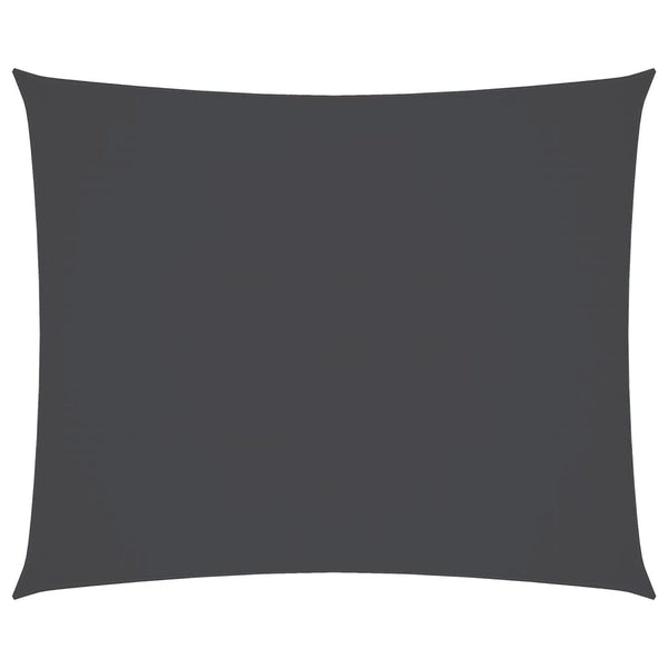 Sonnensegel Oxford-Gewebe Rechteckig 3,5x4,5 m Anthrazit