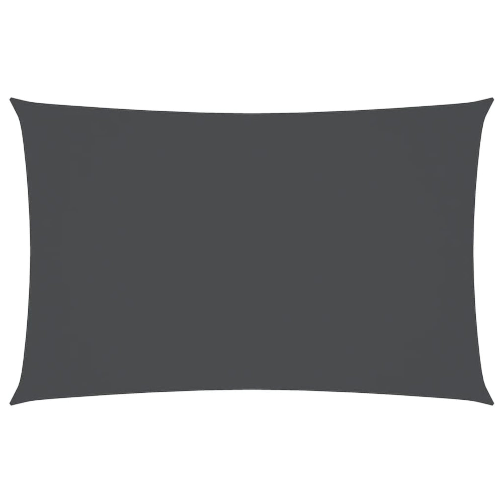 vidaXL Sun Shade Sail Oxford Fabric Rectangular 3.5x5 m Anthracite