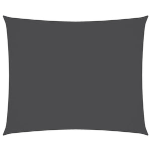 Sonnensegel Oxford-Gewebe Rechteckig 4x5 m Anthrazit