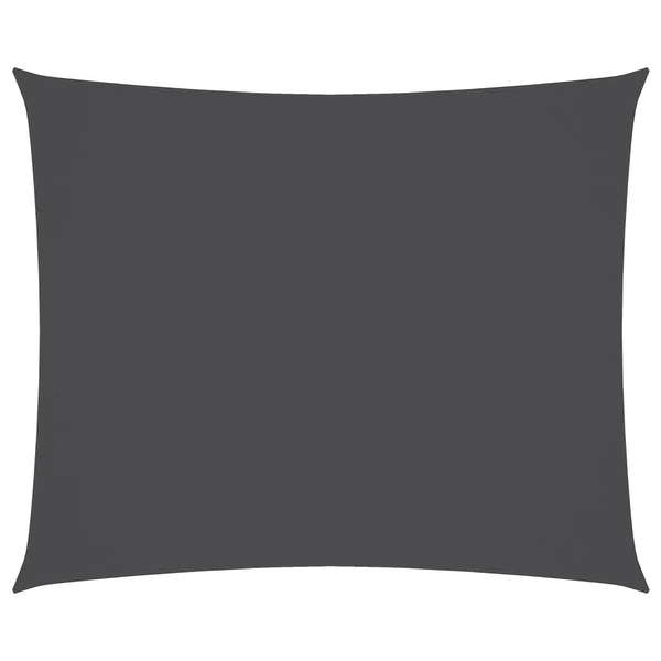 Sonnensegel Oxford-Gewebe Rechteckig 4x5 m Anthrazit