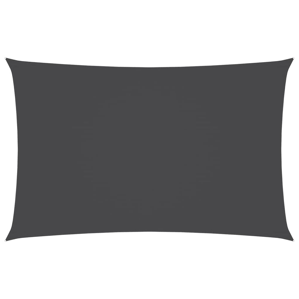 vidaXL Sun Shade Sail Oxford Fabric Rectangular 4x7 m Anthracite