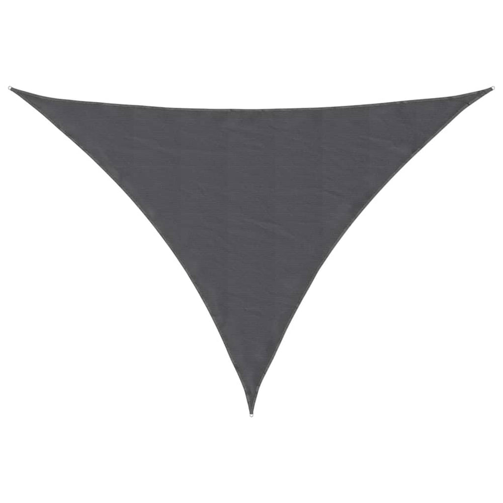 vidaXL Sun Shade Sail Oxford Fabric Triangular 3x4x4 m Anthracite
