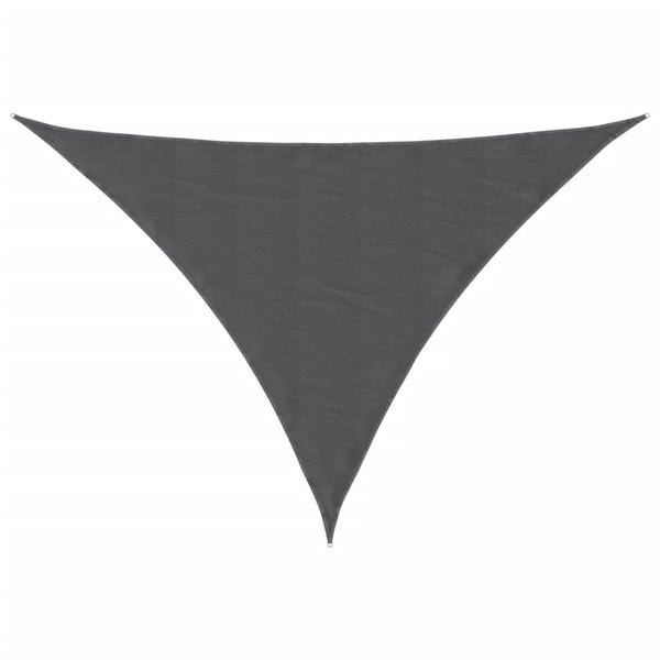 Sonnensegel Oxford-Gewebe Dreieckig 3,5x3,5x4,9 m Anthrazit