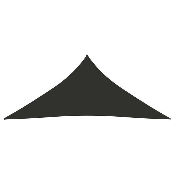 Sonnensegel Oxford-Gewebe Dreieckig 5x6x6 m Anthrazit