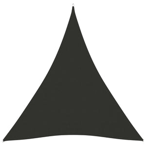 Sonnensegel Oxford-Gewebe Dreieckig 5x7x7 m Anthrazit