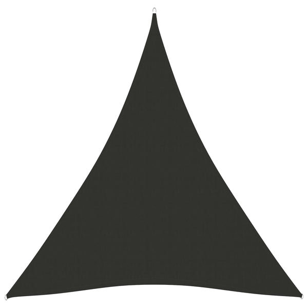 Sonnensegel Oxford-Gewebe Dreieckig 5x7x7 m Anthrazit
