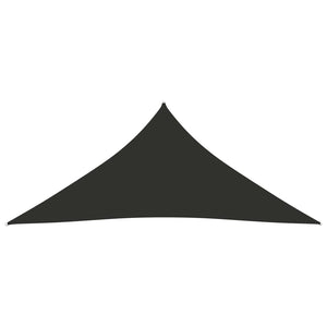 Sonnensegel Oxford-Gewebe Dreieckig 5x7x7 m Anthrazit