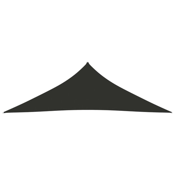 Sonnensegel Oxford-Gewebe Dreieckig 5x5x6 m Anthrazit