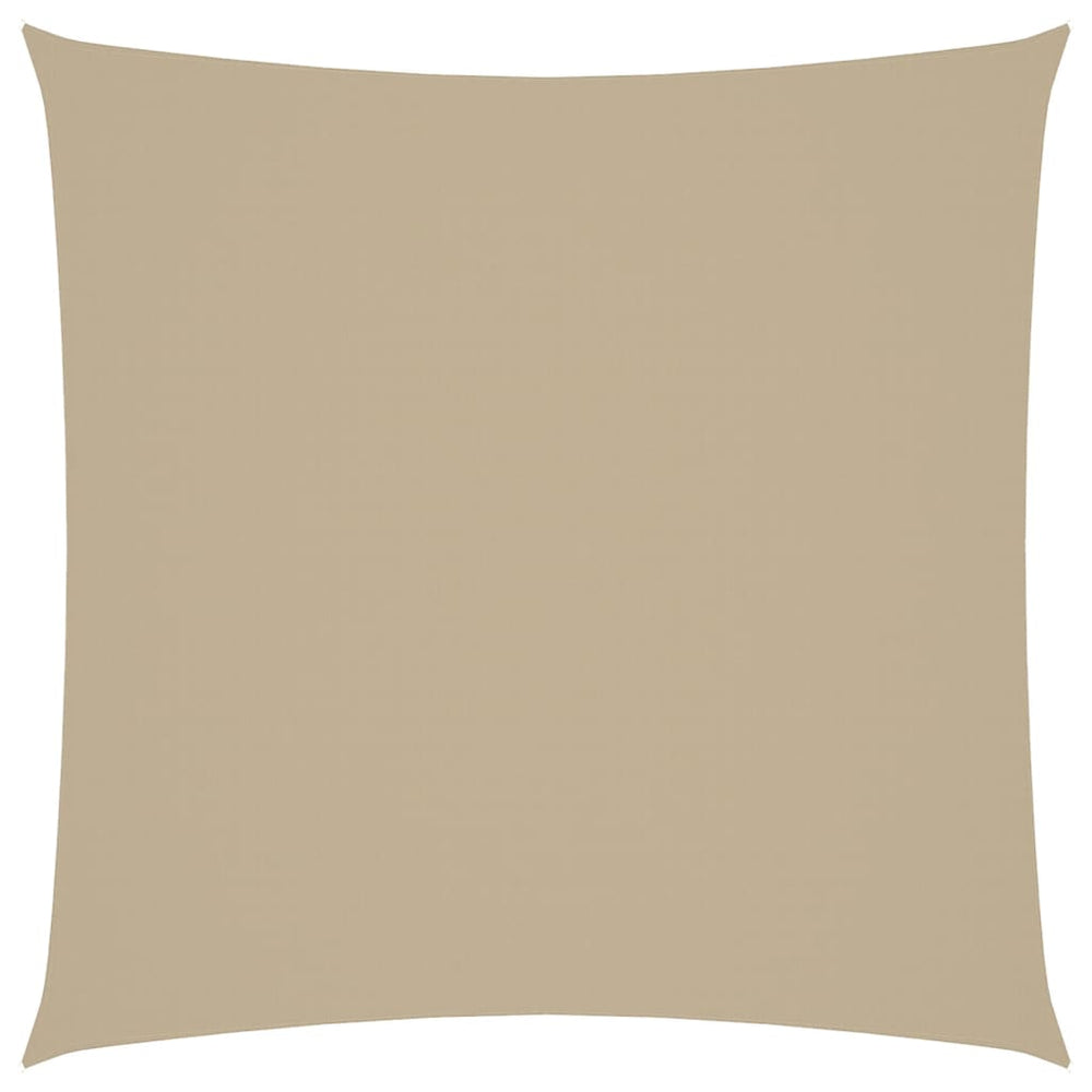 vidaXL Sun Shade Sail Oxford Fabric Square 2.5x2.5 m Beige