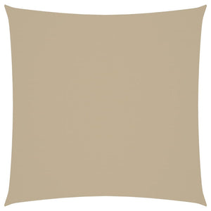Sonnensegel Oxford-Gewebe Quadratisch 3x3 m Beige