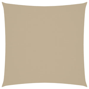 Sonnensegel Oxford-Gewebe Quadratisch 5x5 m Beige