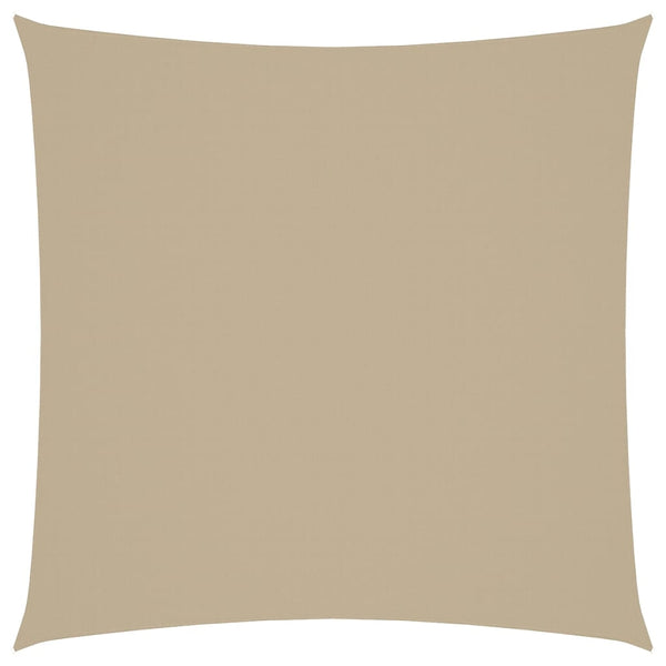 Sonnensegel Oxford-Gewebe Quadratisch 5x5 m Beige