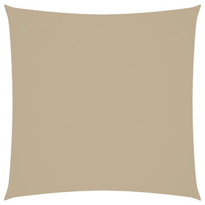 Sonnensegel Oxford-Gewebe Quadratisch 6x6 m Beige