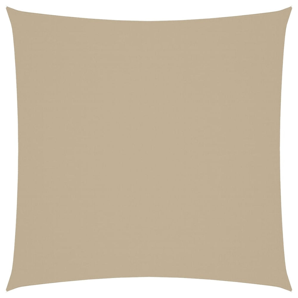 vidaXL Sun Sail Oxford Fabric Square 7x7 m Beige