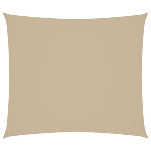 Sonnensegel Oxford-Gewebe Rechteckig 2x2,5 m Beige