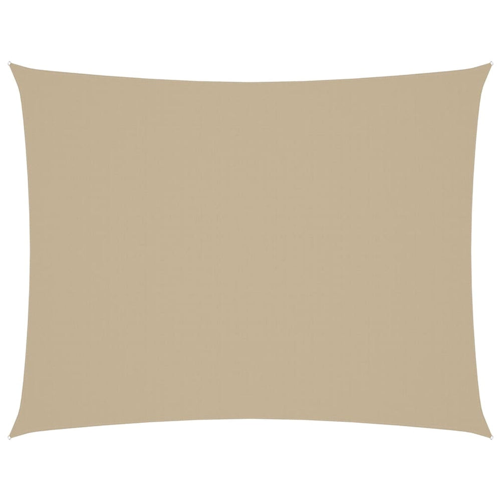 vidaXL Sun Shade Sail Oxford Fabric Rectangular 2x3 m Beige