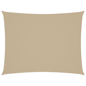 Sonnensegel Oxford-Gewebe Rechteckig 2x3 m Beige