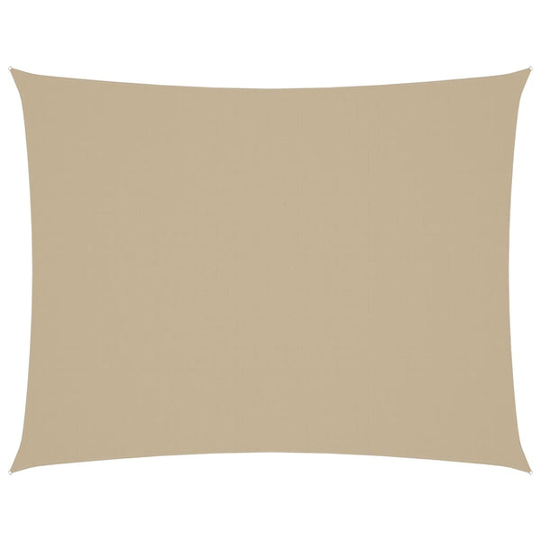 Sonnensegel Oxford-Gewebe Rechteckig 2x3 m Beige