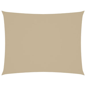 Sonnensegel Oxford-Gewebe Rechteckig 2x3,5 m Beige
