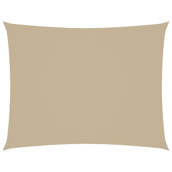 Sonnensegel Oxford-Gewebe Rechteckig 2x3,5 m Beige