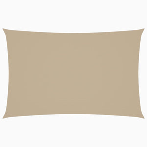 Sonnensegel Oxford-Gewebe Rechteckig 2x4,5 m Beige
