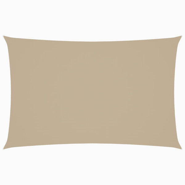Sonnensegel Oxford-Gewebe Rechteckig 2x4,5 m Beige