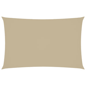 Sonnensegel Oxford-Gewebe Rechteckig 2x5 m Beige