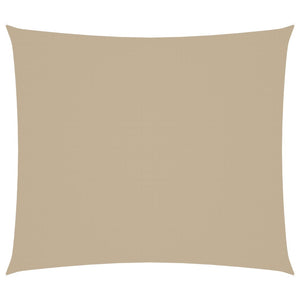 Sonnensegel Oxford-Gewebe Rechteckig 2,5x3 m Beige