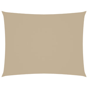 Sonnensegel Oxford-Gewebe Rechteckig 2,5x4 m Beige
