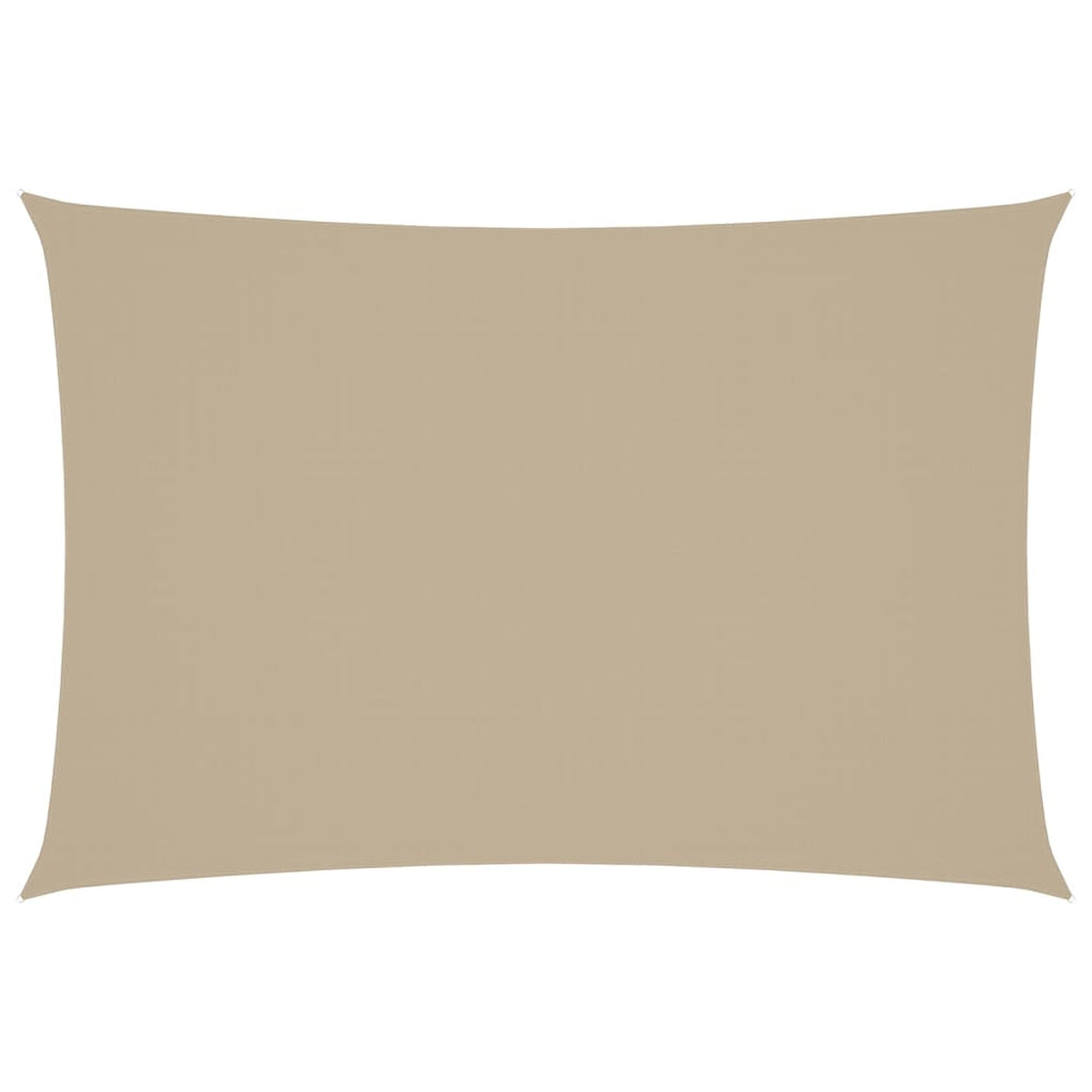 vidaXL Sun Shade Sail Oxford Fabric Rectangular 2.5x4.5 m Beige