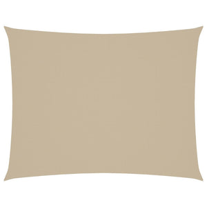 Sonnensegel Oxford-Gewebe Rechteckig 3x4,5 m Beige