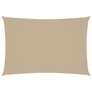 Sonnensegel Oxford-Gewebe Rechteckig 3x5 m Beige