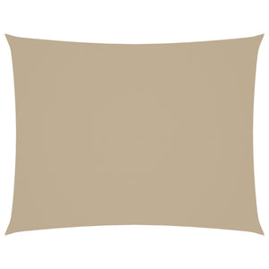 Sonnensegel Oxford-Gewebe Rechteckig 4x5 m Beige