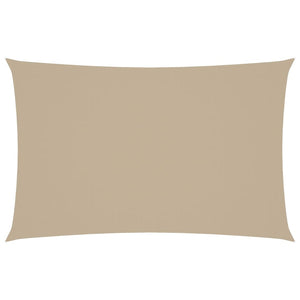 Sonnensegel Oxford-Gewebe Rechteckig 4x7 m Beige