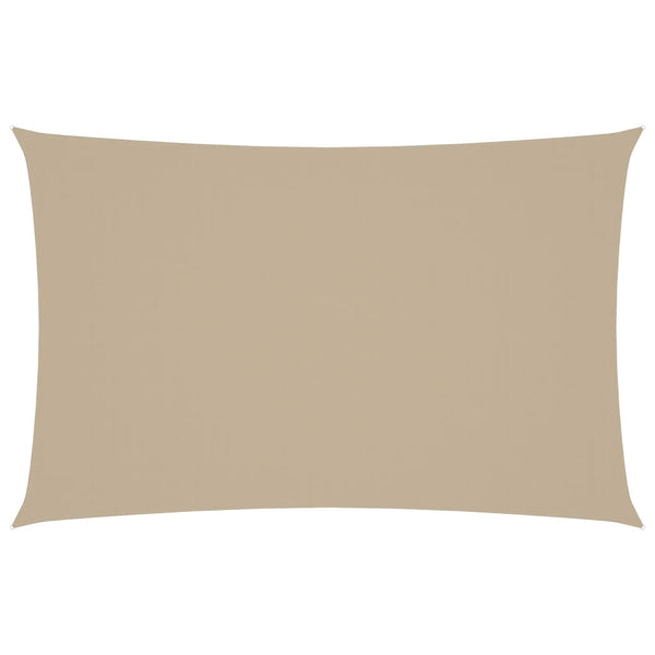 Sonnensegel Oxford-Gewebe Rechteckig 4x7 m Beige