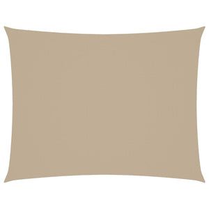 Sonnensegel Oxford-Gewebe Rechteckig 5x6 m Beige