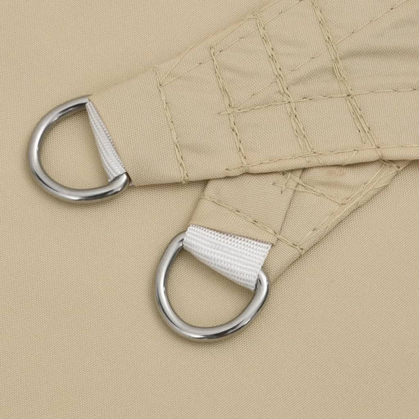 Sonnensegel Oxford-Gewebe Rechteckig 5x7 m Beige