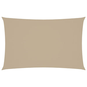Sonnensegel Oxford-Gewebe Rechteckig 5x8 m Beige
