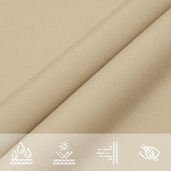 Sonnensegel Oxford-Gewebe Dreieckig 3x3x3 m Beige