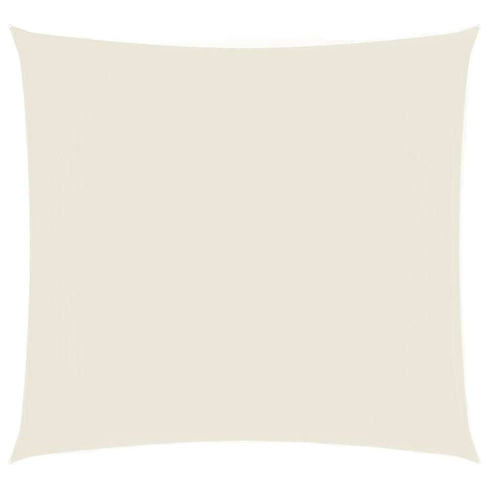 vidaXL Sun Sail Oxford Fabric Square 2.5x2.5 m Cream