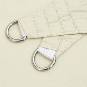 Sonnensegel Oxford-Gewebe Quadratisch 3x3 m Creme