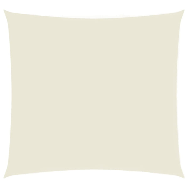 Sonnensegel Oxford-Gewebe Quadratisch 5x5 m Creme