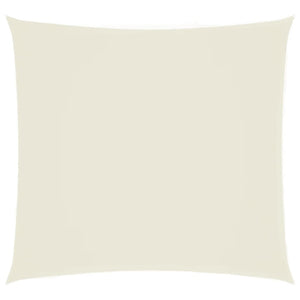 Sonnensegel Oxford-Gewebe Quadratisch 7x7 m Creme